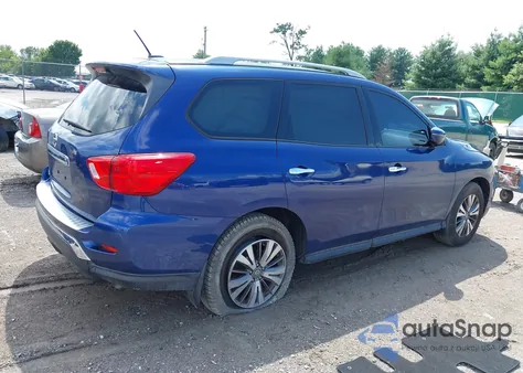 2017 Nissan Pathfinder S/Sv/Sl/Platinum z USA, uszkodzony, nr VIN 5N1DR2MN5HC610748
